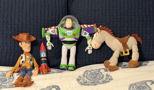 Toy story woody bullseye - toy, woody,
