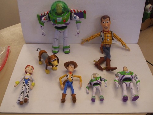 Toy story figures - story, lot